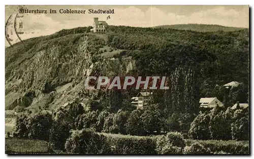 Cartes postales Rittersturz im Coblenzer Stadtwald