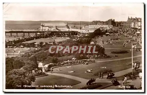 Great Britain The promenade Gardens Southport