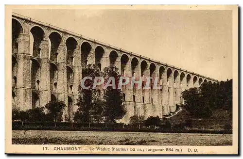 Chaumont Cartes postales Le viaduc