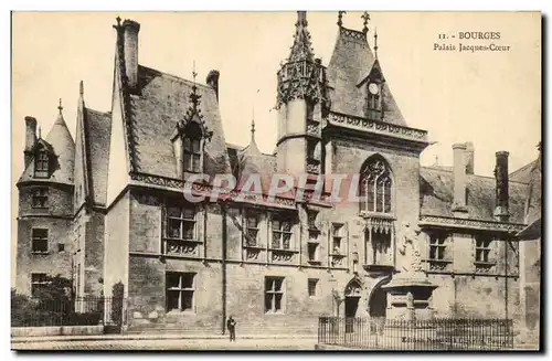 Bourges Cartes postales Palais Jacques Coeur