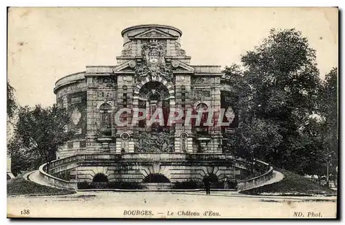 Bourges Cartes postales Le chateau d&#39eau