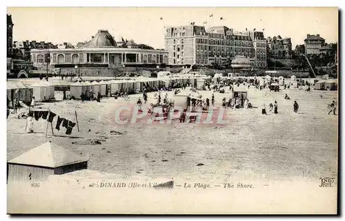 Dinard Cartes postales La plage