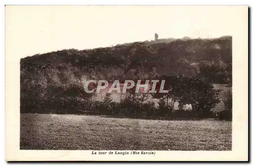 Cartes postales La tour de Langin