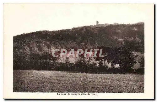 Cartes postales La tour de Langin