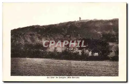 Cartes postales La tour de Langin