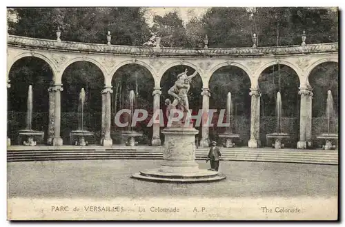 Parc de Versailles Ansichtskarte AK La colonnade