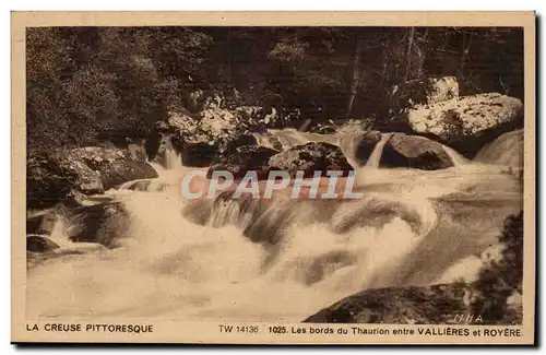 La Creuse pittoresque Ansichtskarte AK Les bords du Thaurion entre Vallieres et Royere