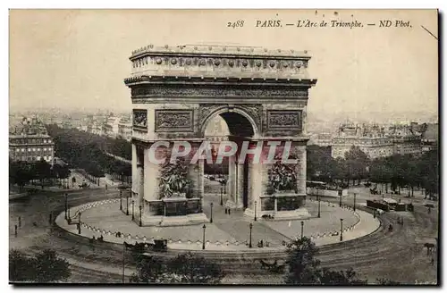 Paris (9eme) Cartes postales L&#39arc de triomphe