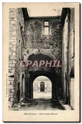 Die Cartes postales Porte Saint MArcel (ebenisterie)