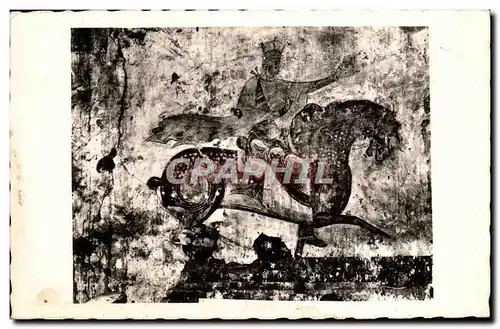 Poitiers Cartes postales moderne Baptistere Saint Jean Peinture murale 12eme