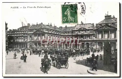 Paris Ansichtskarte AK La place du Palais Royal