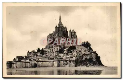 Mont Saint Michel Ansichtskarte AK Vue generale Face Est