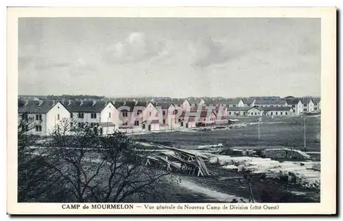 CAmp de Mourmelon Cartes postales Vue generale du nouveau camp de division (cote ouest)