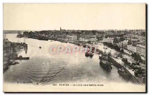 Nantes Cartes postales La Loire vers Sainte Anne