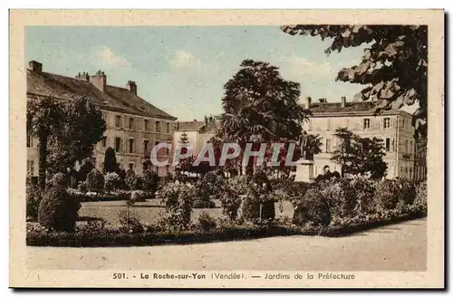 La Roche sur Yon Cartes postales Jardins d ela prefecture