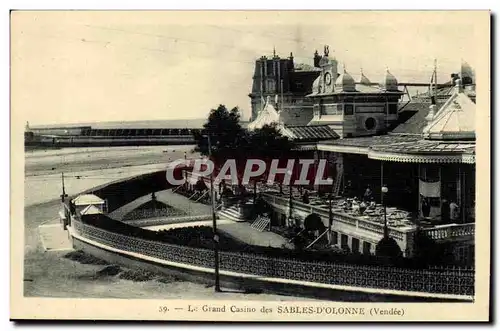 Les SAbles d&#39olonne Cartes postales Le grand casino