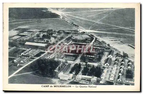 Camp de Mourmelon Cartes postales le quartier national