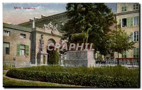 Metz Cartes postales Esplanade