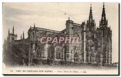 Environs de Chalons sur Marne Cartes postales Notre DAme de l&#39epine