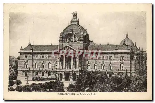 Strasbourg Ansichtskarte AK Palais du Rhine