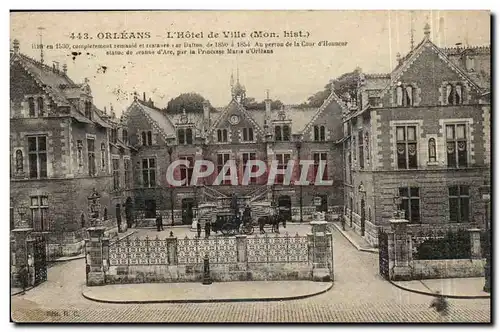 Orleans Cartes postales L&#39hotel de ville