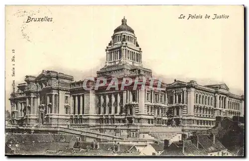 Belgie Belgique Bruxelles Cartes postales Palais de Justice