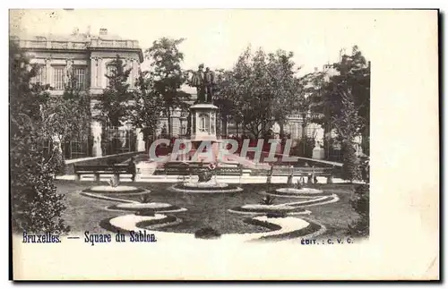 Belgie Belgique Bruxelles Cartes postales Square du sablon