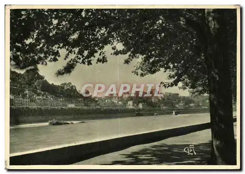 Lyon Cartes postales Pont de la boucle sur le Rhone Coteau de la CRoix Rousse