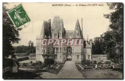 Mortree Ansichtskarte AK Chateau d&#39O (16eme)