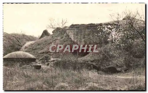 Le Fort de VAux Ansichtskarte AK Tourelle de 75mm sautee par l&#39explosion d&#39un depot de munitions