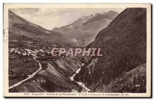 DAuphine Cartes postales Valee de la Romanche Villard d&#39Arene et le Combeynot