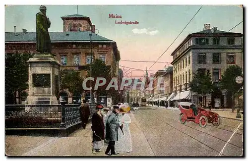 Allemagne Mainz Cartes postales Ludwigstrasse