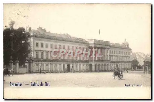 Belgie Belgique BRuxelles Cartes postales Palais du roi