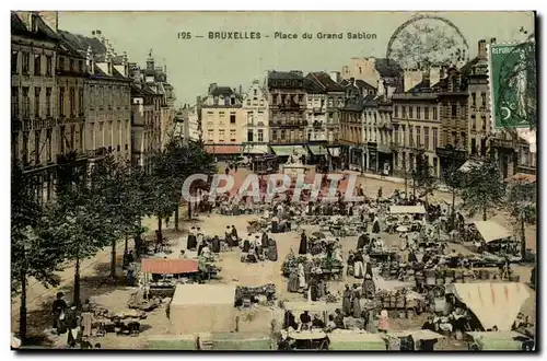 Belgie Belgique Bruxelles Cartes postales Place du Grand SAblon