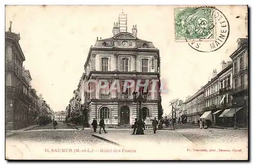 Saumur Cartes postales L&#39hotel des postes