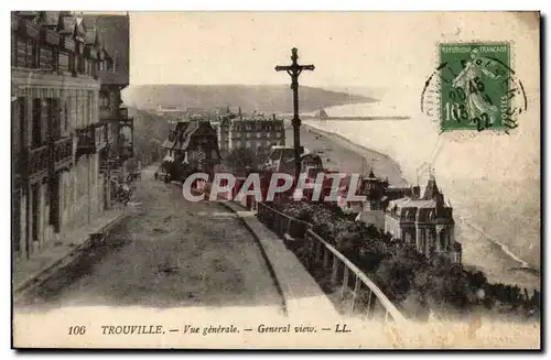 Trouville Cartes postales Vue generale