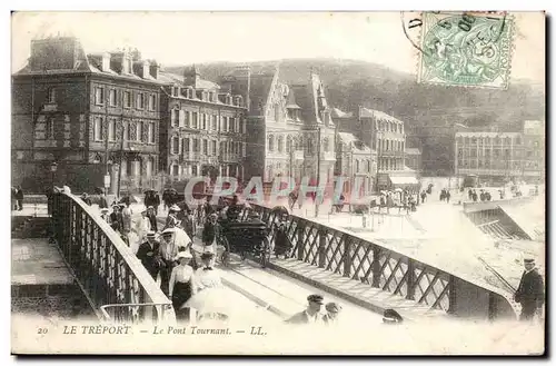 Le Treport Cartes postales Le pont tournant