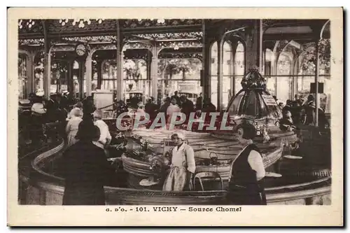 Vichy Cartes postales Source Chomel