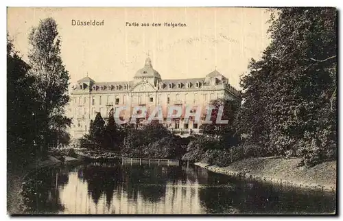 Allemagne Dussedorf Cartes postales Partie aus dem Hofgarten