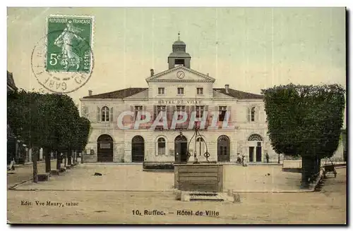 Ruffec Cartes postales Hotel de ville