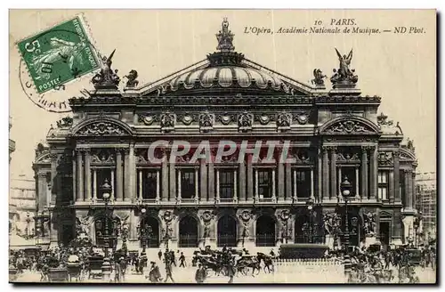 Paris Cartes postales L&#39opera Academie nationale de musique