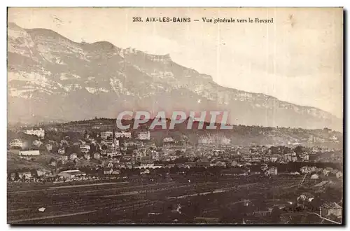 Aix les Bains Ansichtskarte AK Vue generale vers le Revard