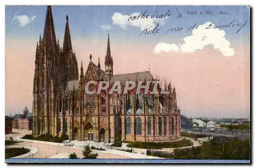 Allemagne Koln a Rhein Dom