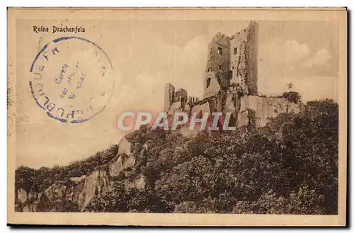 Allemagne Ruine Drachenfels