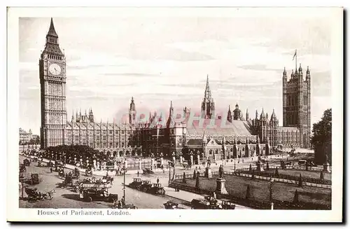 Grande Bretagne Londres London Ansichtskarte AK Houses of Parliament