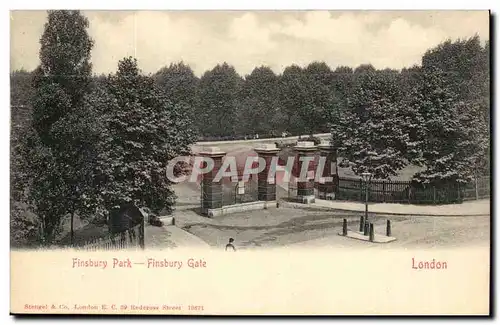 Great Britain Londres London Cartes postales Finsbury Park Gate