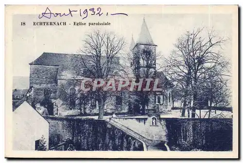 Luxembourg Cartes postales Echternach Eglise paroissiale