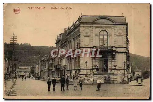 Belgie Belgique Pepinster Cartes postales Hotel de ville