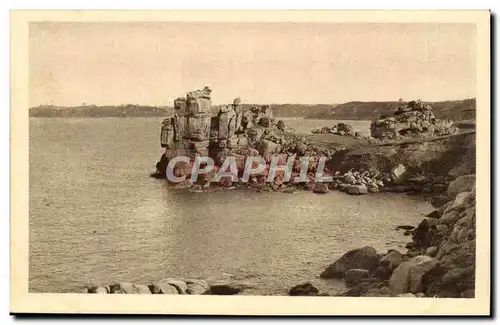 Ploumanach Cartes postales Les rochers du Squevel