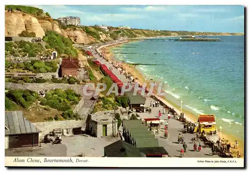 Great BRitain Cartes postales Alum Chine Bournemouth Dorset